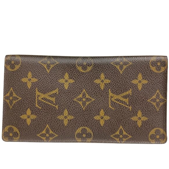 Authentic Louis Vuitton Porte Valeurs Cartes Credit Long Wallet jp70-111225 - Picture 1 of 16
